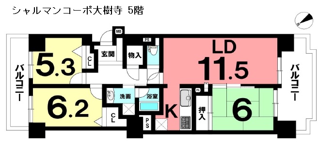 シャルマンコーポ大樹寺