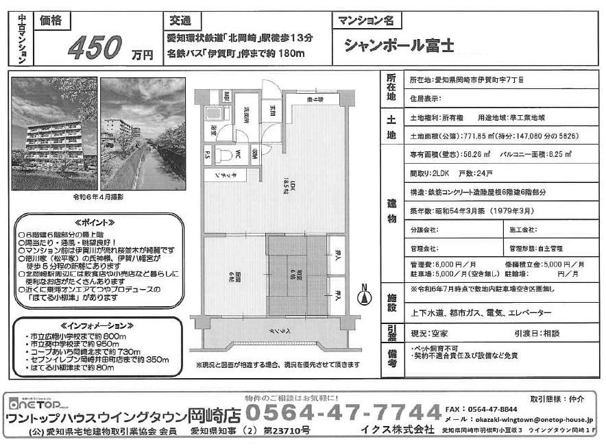 不動産売買・賃貸・リフォーム・住まい相談・物件査定・老人ホーム紹介はワントップハウス ウイングタウン岡崎店にお任せください！