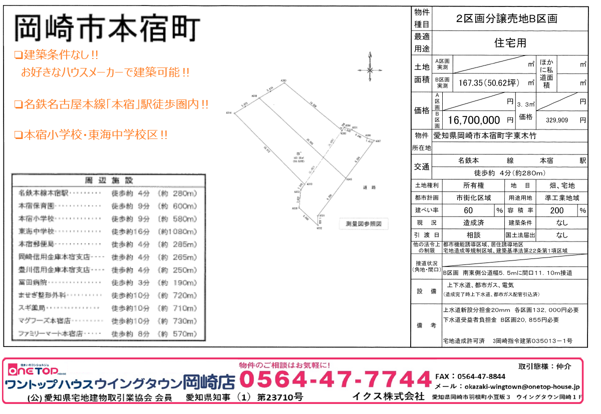 岡崎市本宿町 岡崎市本宿町