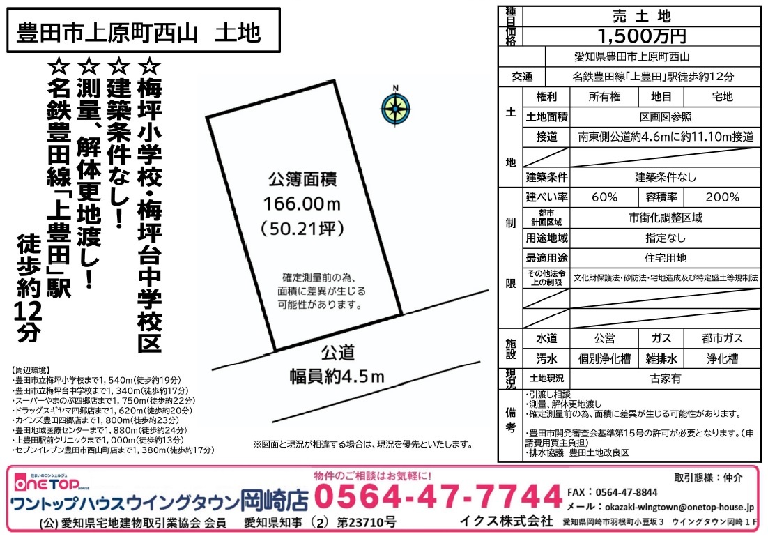 ワントップハウスウイングタウン岡崎店 ワントップハウスウイングタウン岡崎店